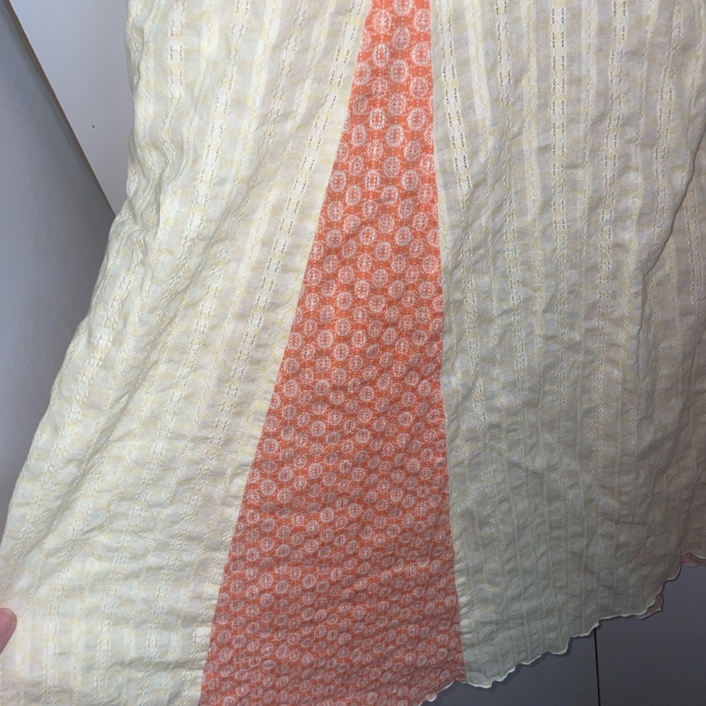 Bohemian Patchwork Halter Dress - image 3